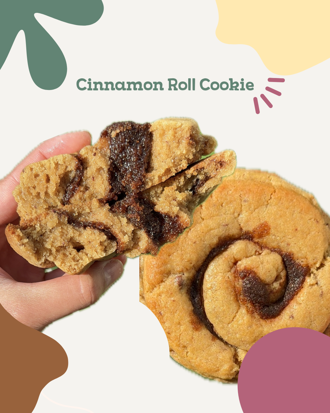 Cinnamon Roll Cookie